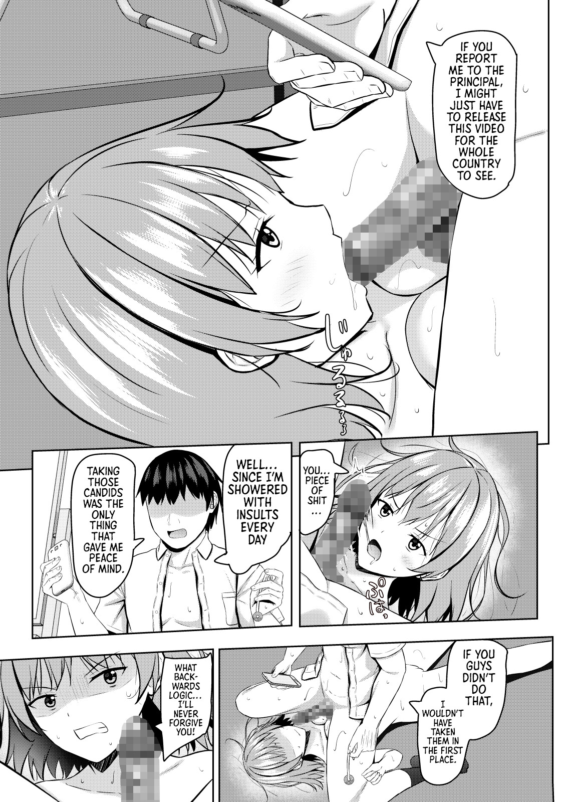 Hentai Manga Comic-Hypnotizing a Cheeky Student from an All Girls School!-Read-35